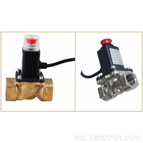 alat keselamatan gas injap solenoid 12v